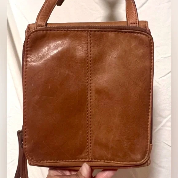 American Leather Co. Kansas Crossbody Bag Travel Classic Purse Wallet Passport - Picture 7 of 14